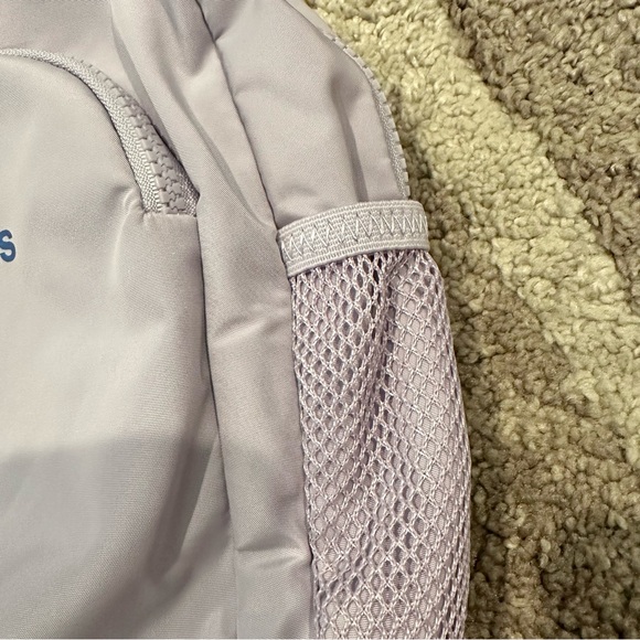 NWOT Adidas Linear 3 Mini Backpack Light Purple / Lilac - Picture 5 of 12